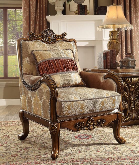 HD1601 Old World Sofa Set Antique Bronze Finish USA Warehouse Furniture