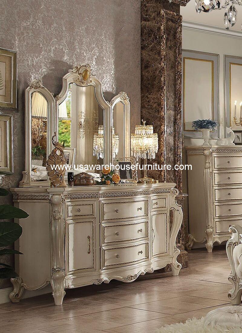 pearl silver dresser Vendome - Dresser - Antique Pearl